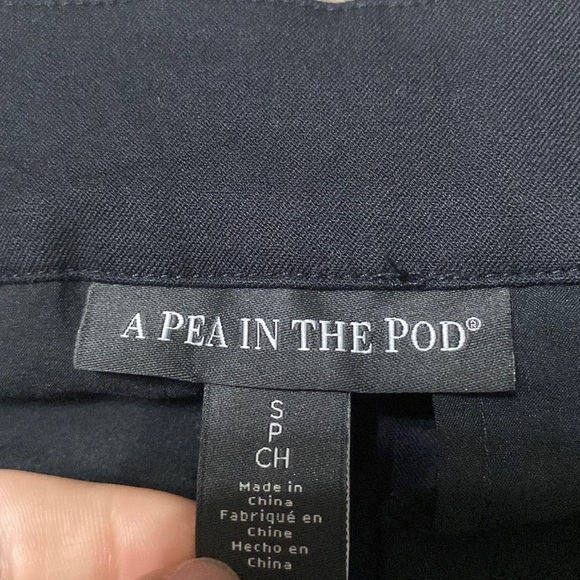 A Pea In The Pod Black Trouser Pants Size S - Picture 4 of 7